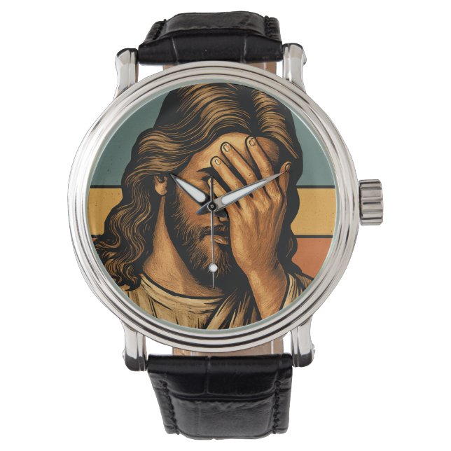 I Never Said That Jesus Meme Funny Christian Watch (Front)
