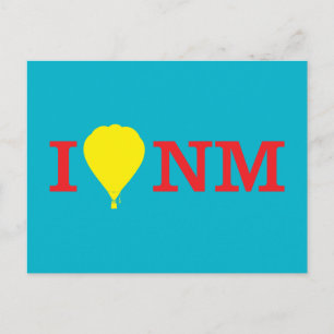 I ❤ New Mexico Postcard