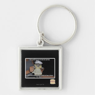 I no wanna go to da fancee partee keychain