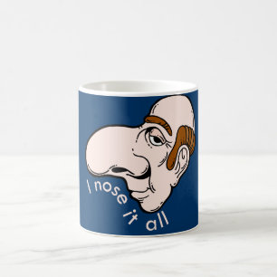 I nose it all coffee mug