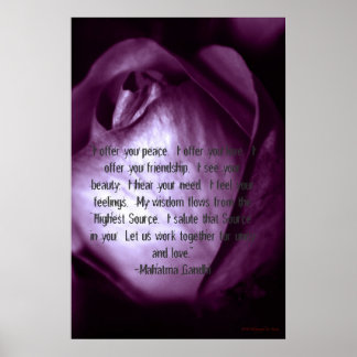 "I offer you peace...." Poster