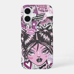 I ONLY ACCEPT APOLOGIES IN CASH Y2K iPhone 16 CASE