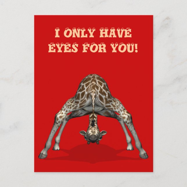 I Only Have Eyes For You Postcard (Front)