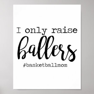 I Only Raise Llers Sketll Mom Mothers Day  Poster