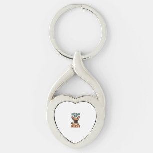I Only Share With My Frenchie Vintage French Bulld Keychain