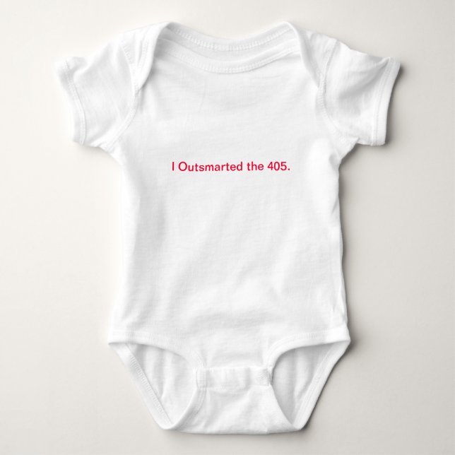 I outsmarted the 405. T-Shirt (Front)