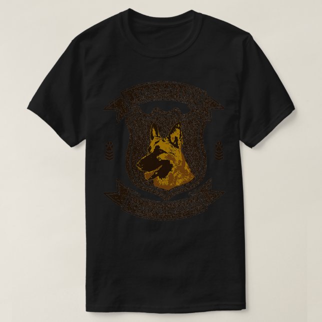 I OWE MY LIFE TO MY K9 PARTNER 3 T-Shirt (Design Front)