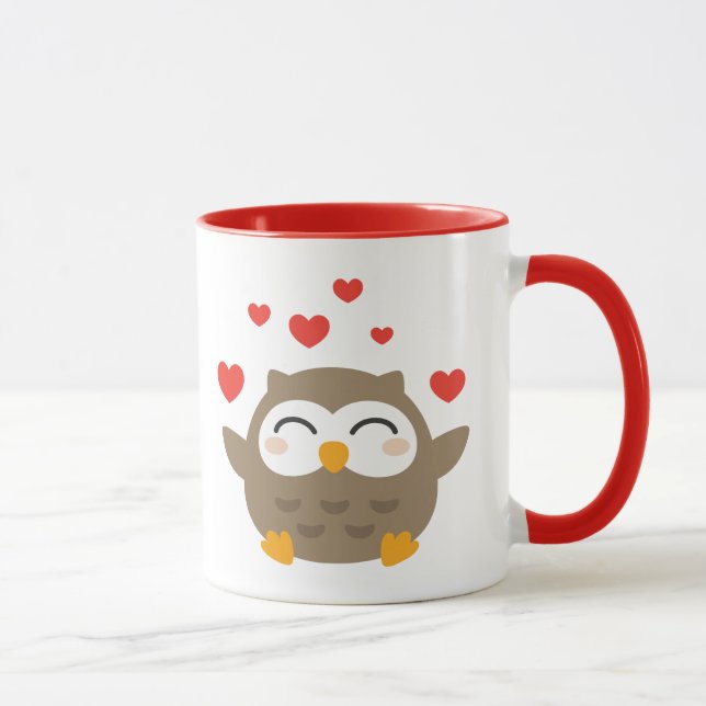 I Owl You Illustration Mug (Right)