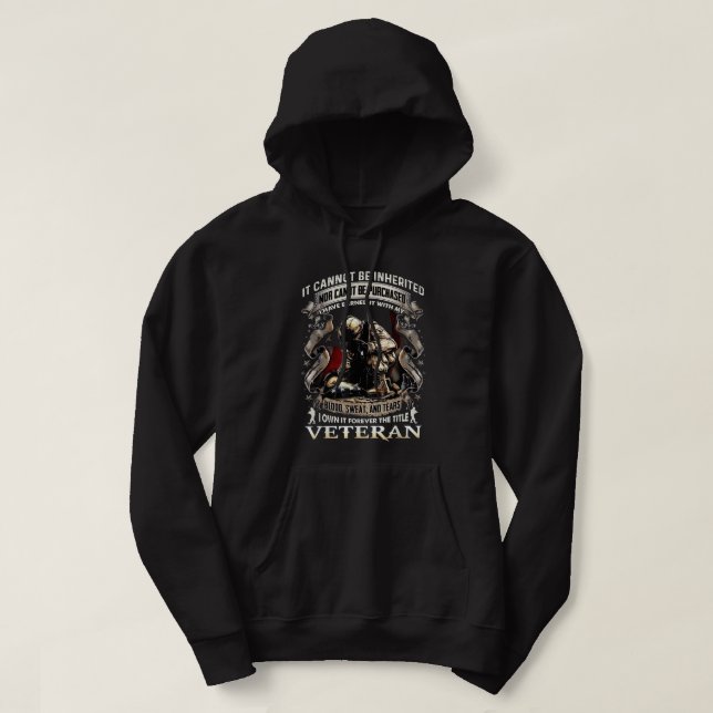 I Own It Forever The Title Airborne Army Ranger Ve Hoodie (Design Front)