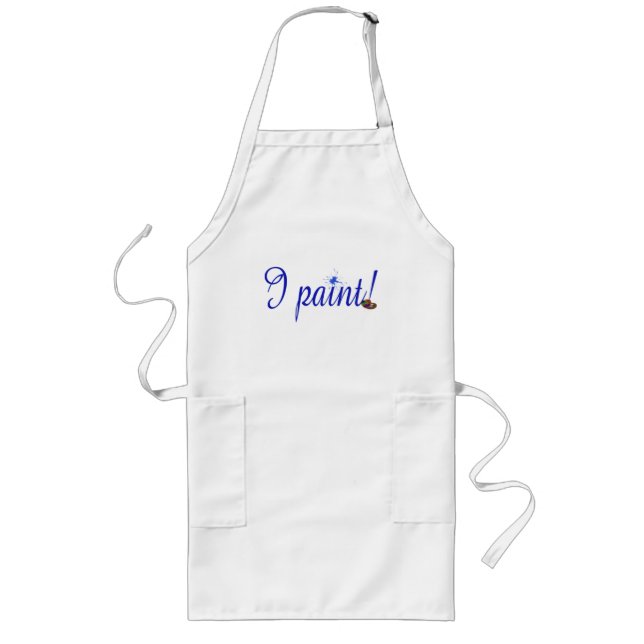 I paint custom aprons for artists (Front)