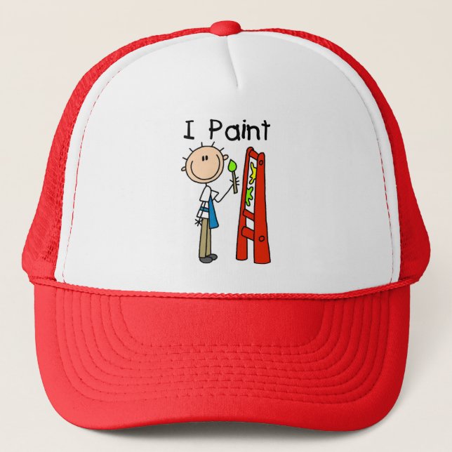 I Paint Trucker Hat (Front)