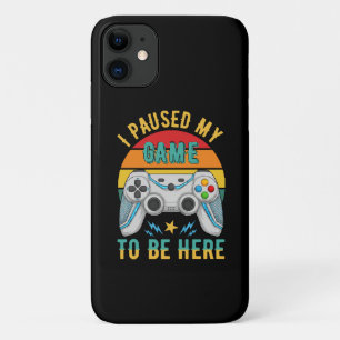 i paused my game iPhone 11 case