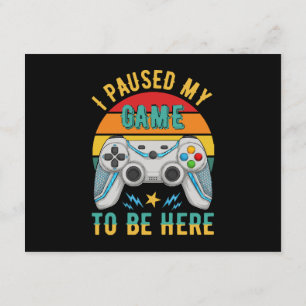 i paused my game enclosure card