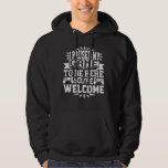 I Paused My Game To Be Here You're Welcome Hoodie<br><div class="desc">I Paused My Game To Be Here T Shirt Video Gamer Gift Shirt for video game lovers who are addicted to video games and gaming. Gamers with a sense of humour who love console,  pc and computer games</div>