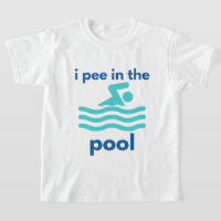i pee in the pool funny swimming for swimmer