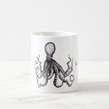 I. Pente. Même. Tasse de poulpe