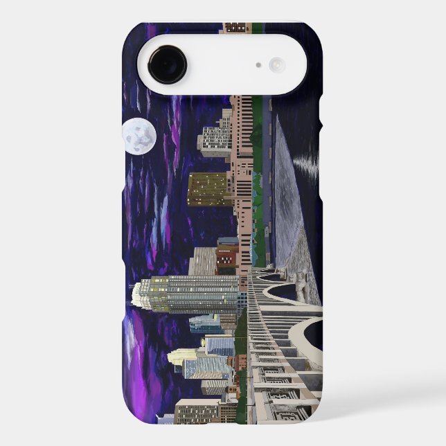 I phone 6/6 Tough Case with Minneapolis Skyline (Back)