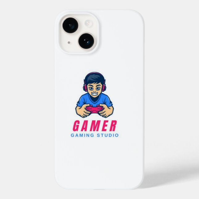 I PHONE COVER WITH LITTLE GAMER (Back)