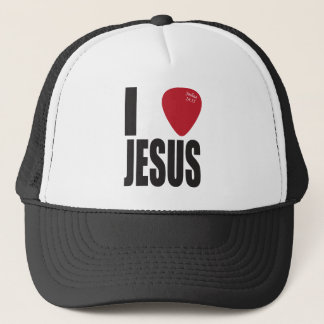 I Pick Jesus Trucker Hat