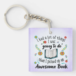 I Picked Up An Awesome Book Keychain