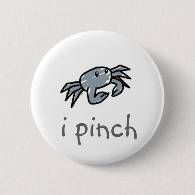 I Pinch 2 Inch Round Button (Front)