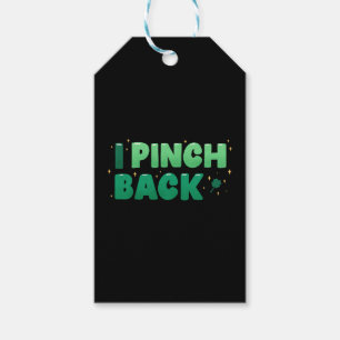 I Pinch Back St Patrick s Day Gift Tags