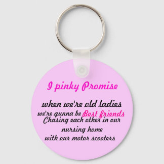 I pinky Promise, Keychain