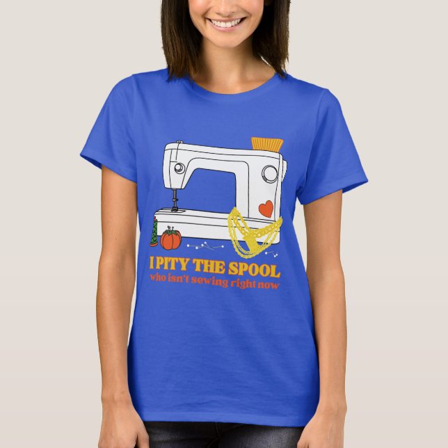 I Pity the Spool (with Heart) Tshirt (Front)