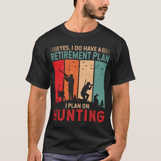 I plan on Deer Hunting Apparel Hunter Funny Mens T-Shirt (Front)