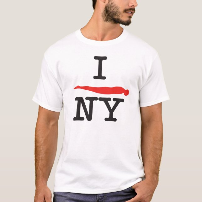 I Plank NY T-Shirt (Front)