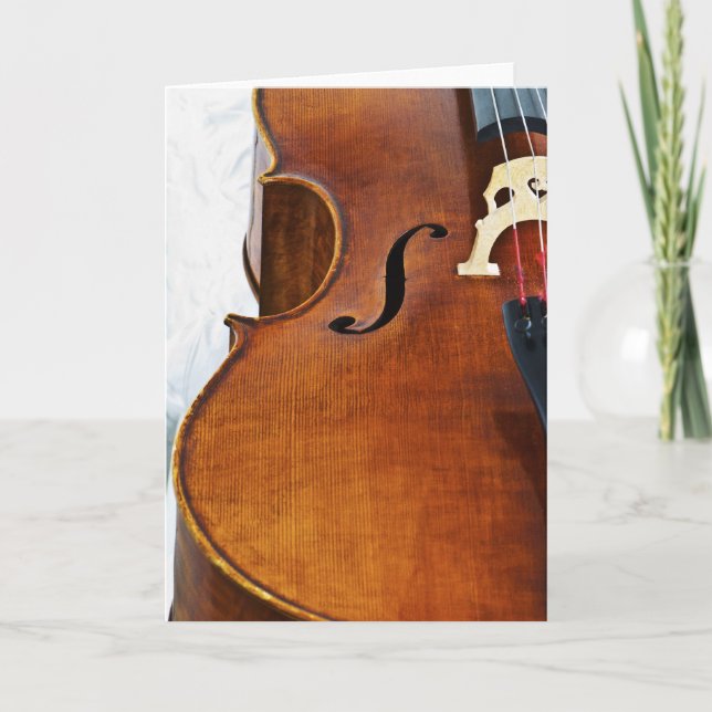 I play Cello Card (Front)