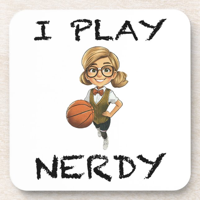 I Play Nerdy Coaster (Front)