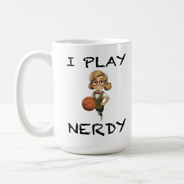 I Play Nerdy Coffee Mug (Left)