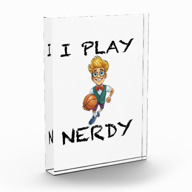 I Play Nerdy Photo Block (Left)