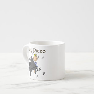 I Play Piano T-shirts and Gifts Espresso Cup