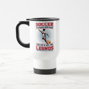 I Played Football With My Head Travel Mug