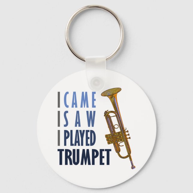 I Played Trumpet Keychain (Front)