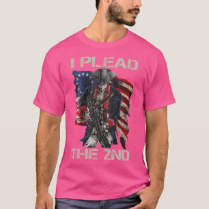 I Plead The 2Nd Amendment - Soldier Usa Pro Gun Ri T-Shirt