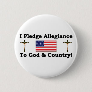 I Pledge Allegiance 2 Inch Round Button