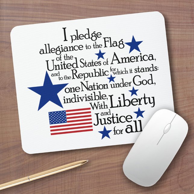 I pledge Allegiance to the flag of the United Mouse Pad (Creator Uploaded)