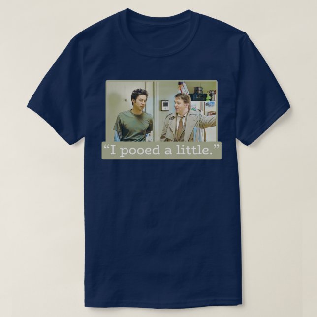 I pooed a little John Ritter T-Shirt (Design Front)