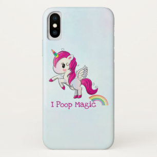 I Poop Magic Funny Unicorn Saying Case-Mate iPhone Case