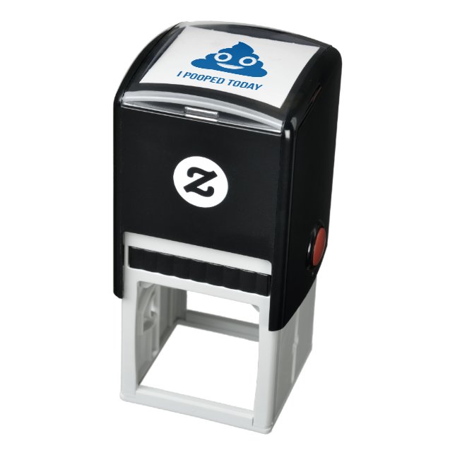 I Pooped Today Poo Emoji Self-inking Stamp (Product)