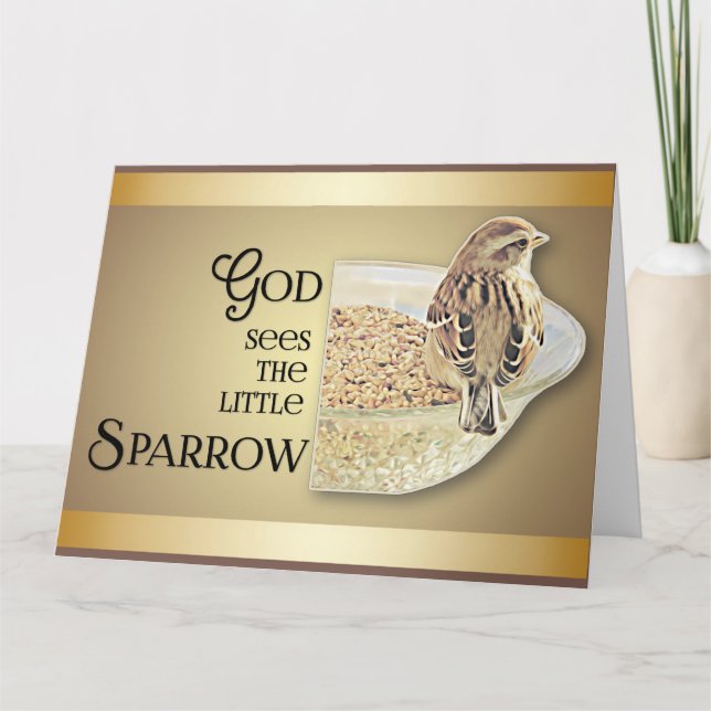 I Pray For You - Care and Concern Card (Front)