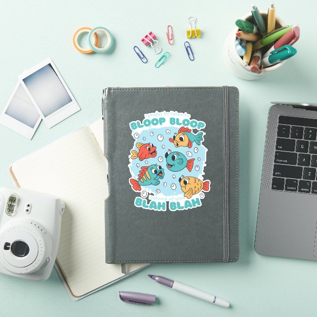 I PREFER BLOOP BLOOP INSTEAD OF YOUR BLAH BLAH  (iPad Cover)