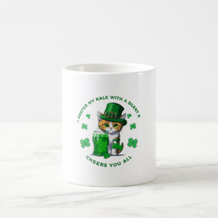 I Prefer My Kale With A Silent K Funny Beer Lover Coffee Mug