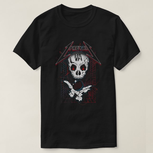 I Prevail  Official Merchandise  Trauma Skull  T-Shirt (Design Front)