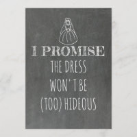 I Promise Bridesmaid / Maid of Honour Proposal