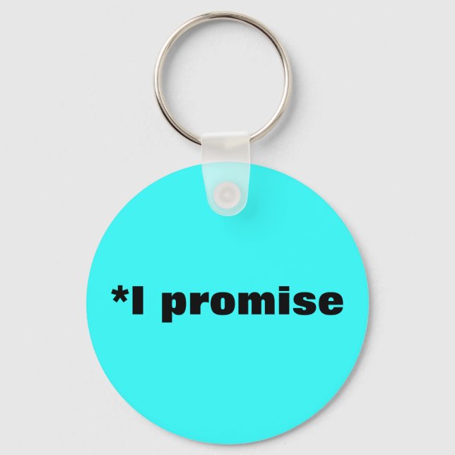 *I promise Keychain (Front)