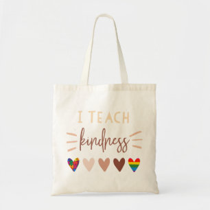 I Promise To Teach Love Autism African LGBT Pride Tote Bag